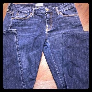 MOTHER denim, the Looker crop, 29